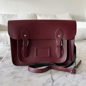 Cambridge Satchel Company Oxblood Bag